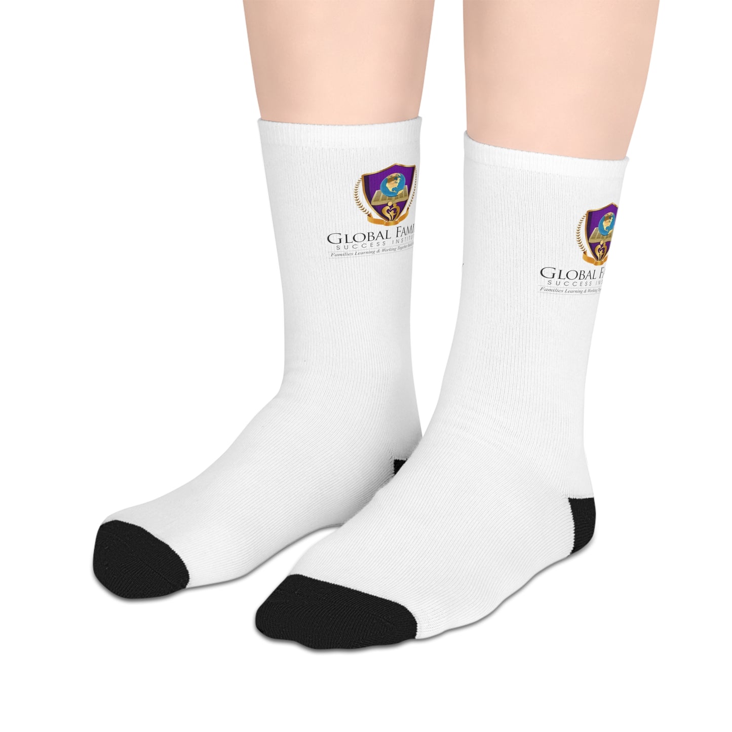 Mid-length Socks: Global Family Success Institute