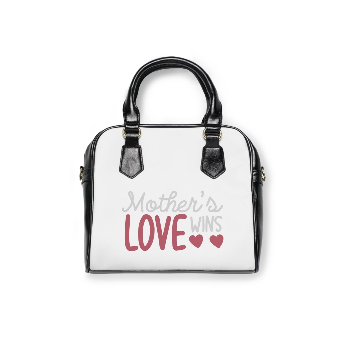 Shoulder Handbag: Mother's Love Wins