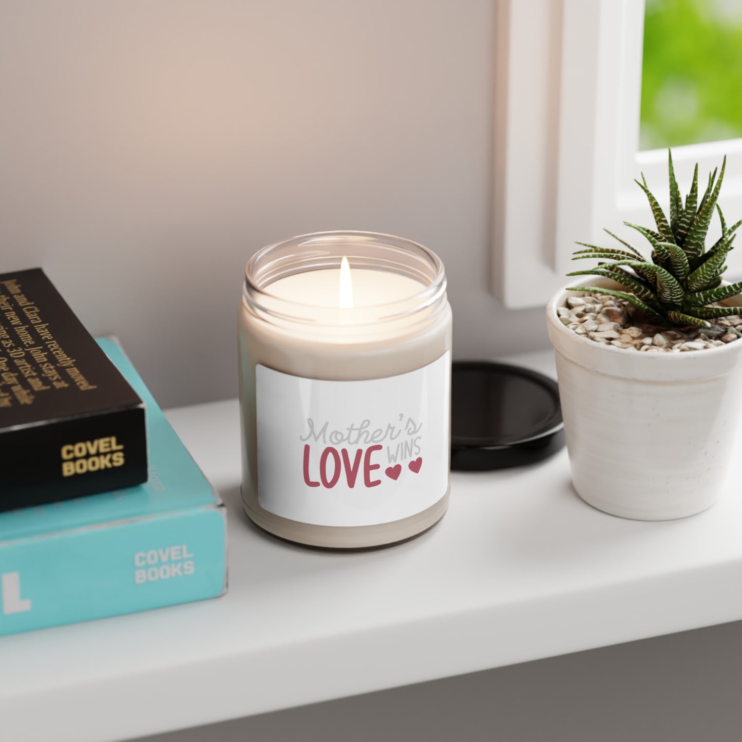 Scented Soy Candle, 9oz: Mother's Love Wins