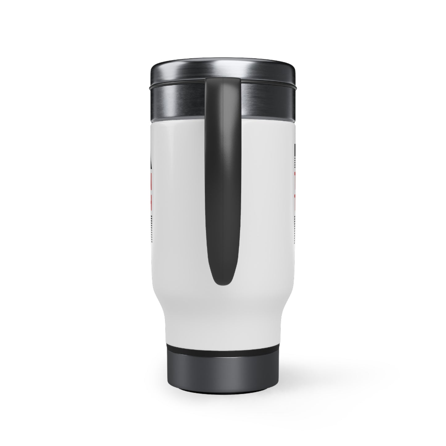 Stainless Steel Travel Mug with Handle, 14oz: Papa The Man The Myth The Legend