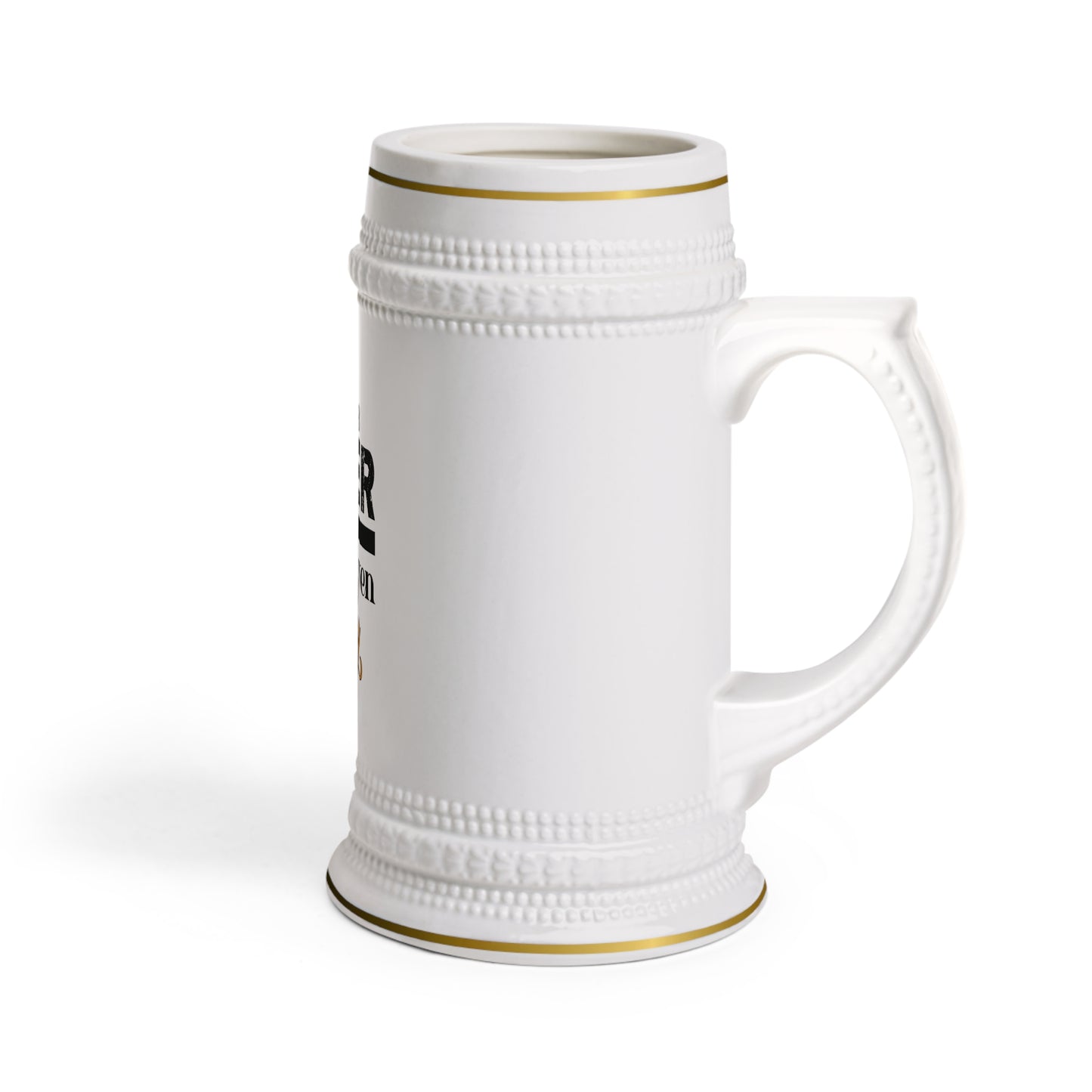 Beer Stein Mug: There is Power In A Vision Driven Family