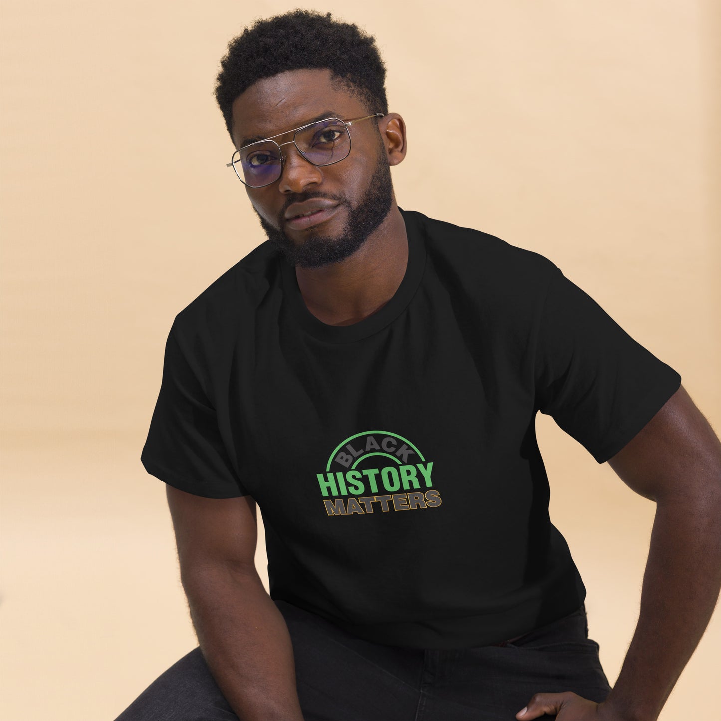 Men's Classic Tee Black History