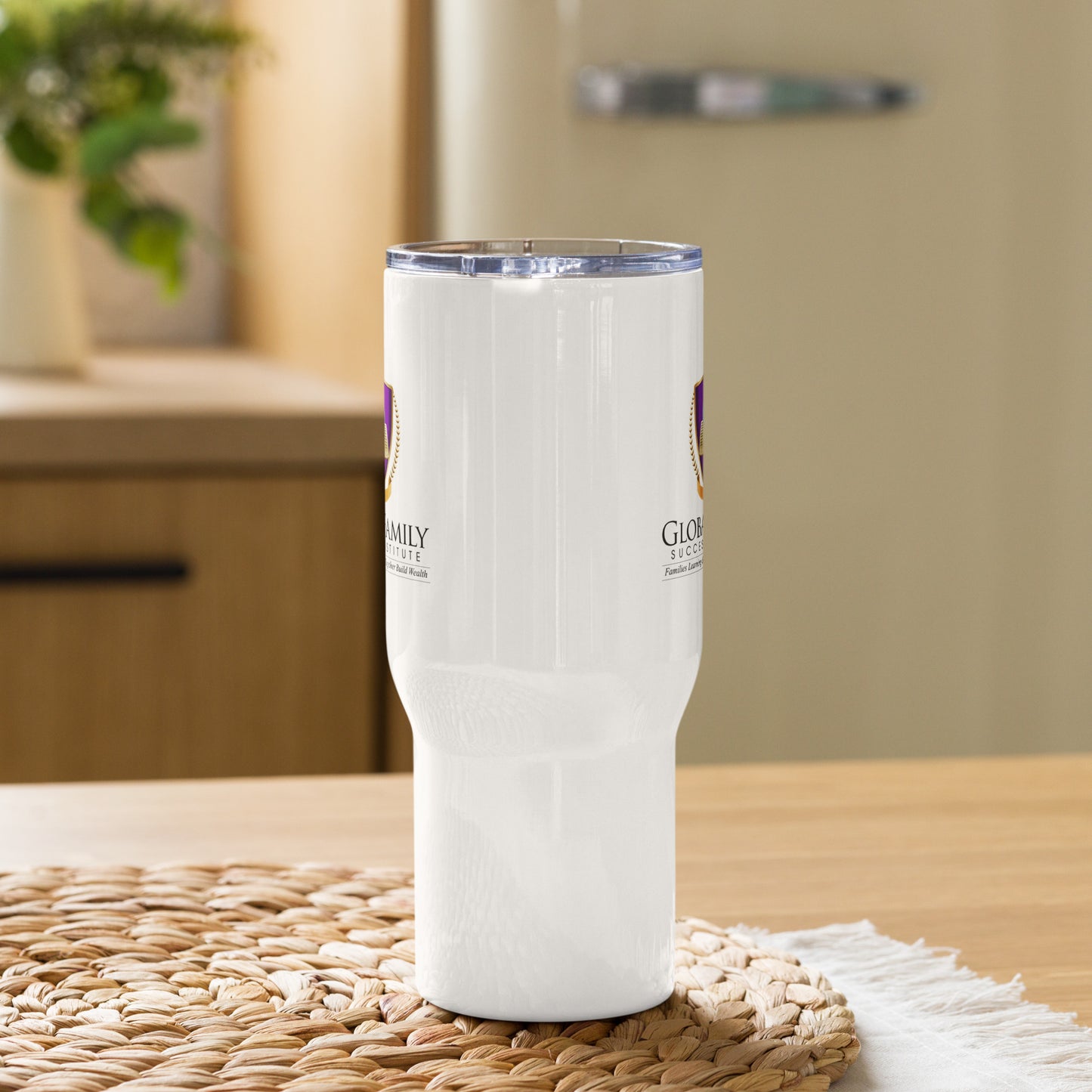 Travel Mug with a Handle: Global Family Success Institute