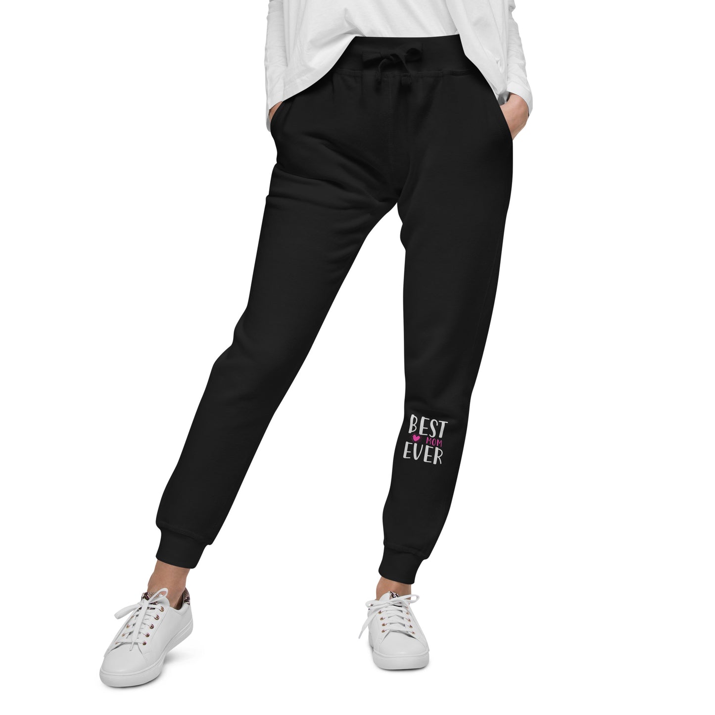 Unisex Fleece Sweatpants: Best Mom Ever