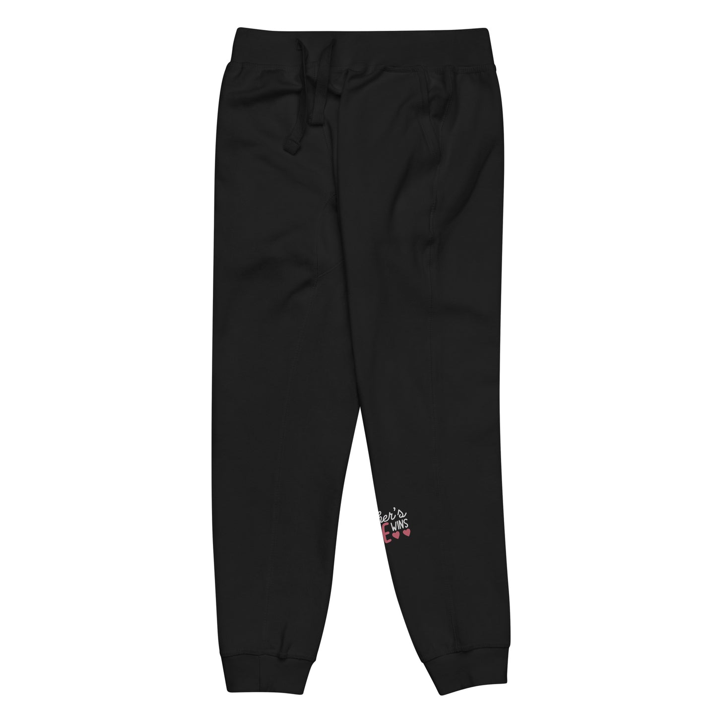 Unisex Fleece Sweatpants: Mother's Love Wins