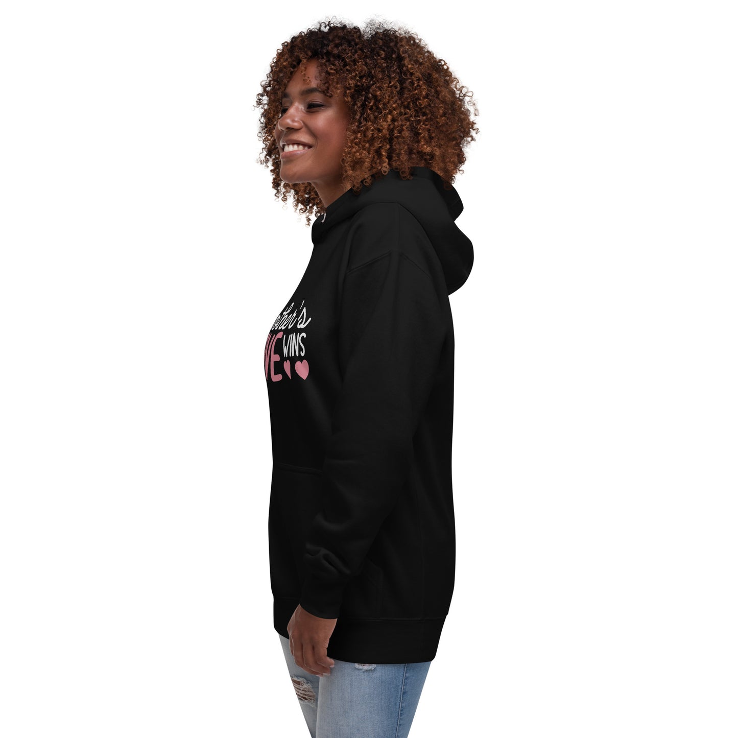 Unisex Hoodie: Mother's Love Wins