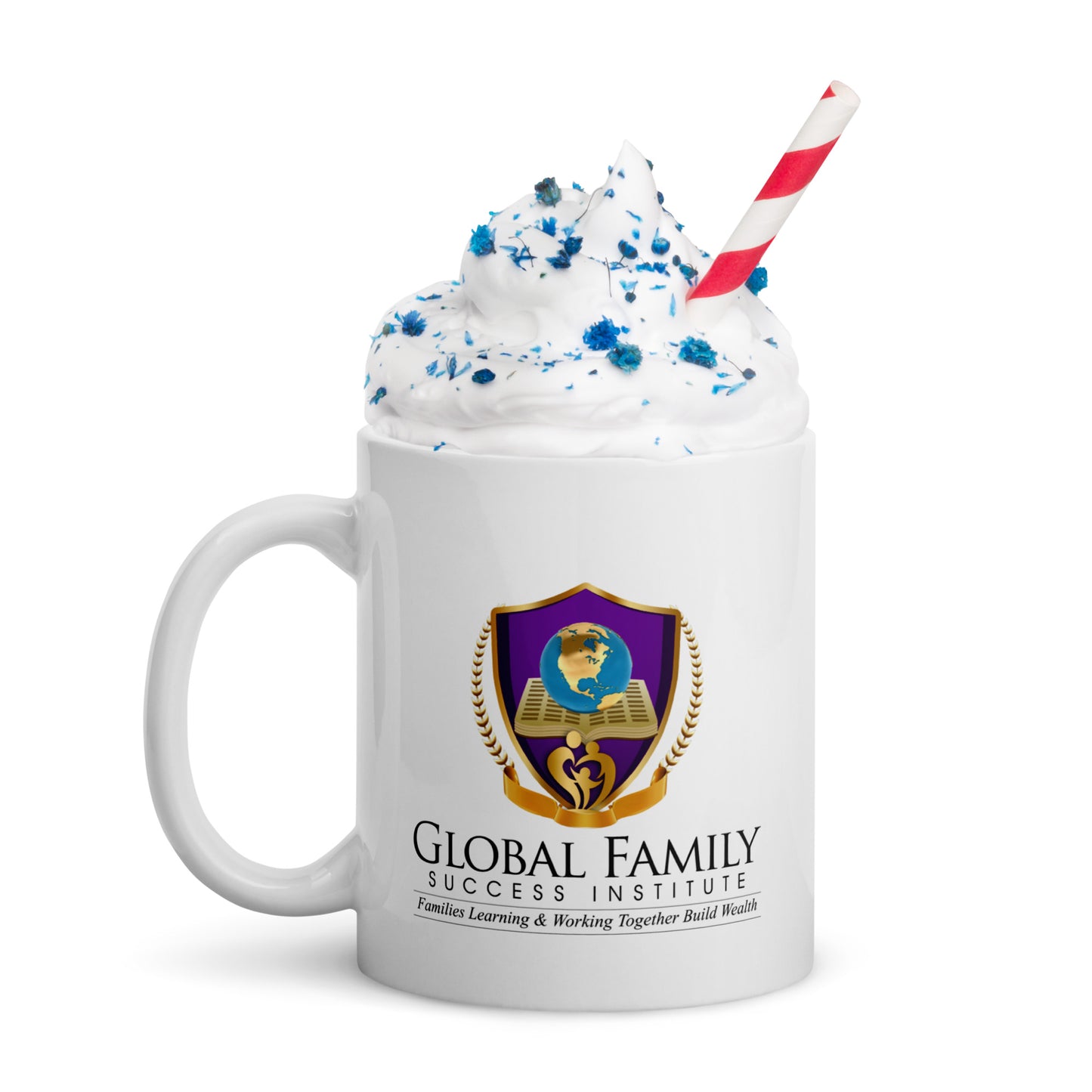 White Glossy Mug: Global Family Success Institute