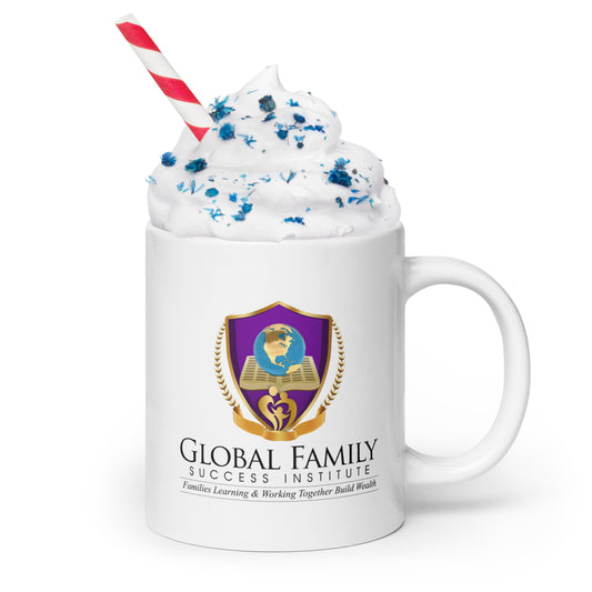 White Glossy Mug: Global Family Success Institute